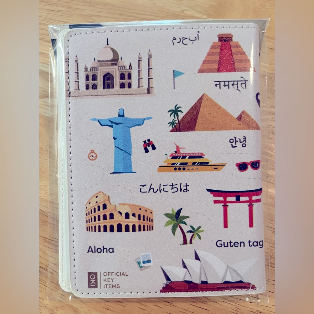 2 Travel-Themed Passport Holders - Picture 4 of 5